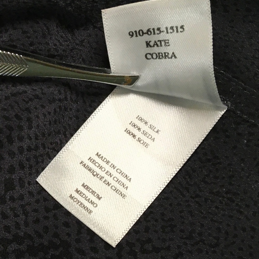 Rails Kate Cobra Silk Button Down - image 5